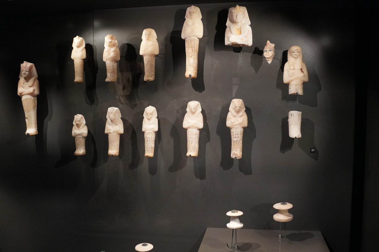 Large interior stair sequence at the Grand Egyptian Museum